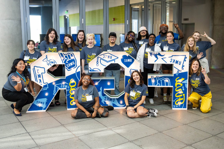Students from UMKC's First Gen Roo program.