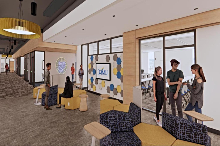 Image rendering of the student success space.